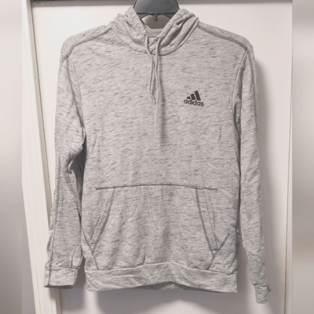 ADIDAS Space Dyed Gray Hoodie